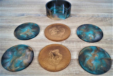 Afbeelding in Gallery-weergave laden, Onderzetters inclusief bijpassende houder